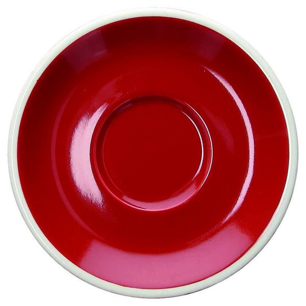 ALBERGO Piattino Colazione Ø16cm h2cm Rosso