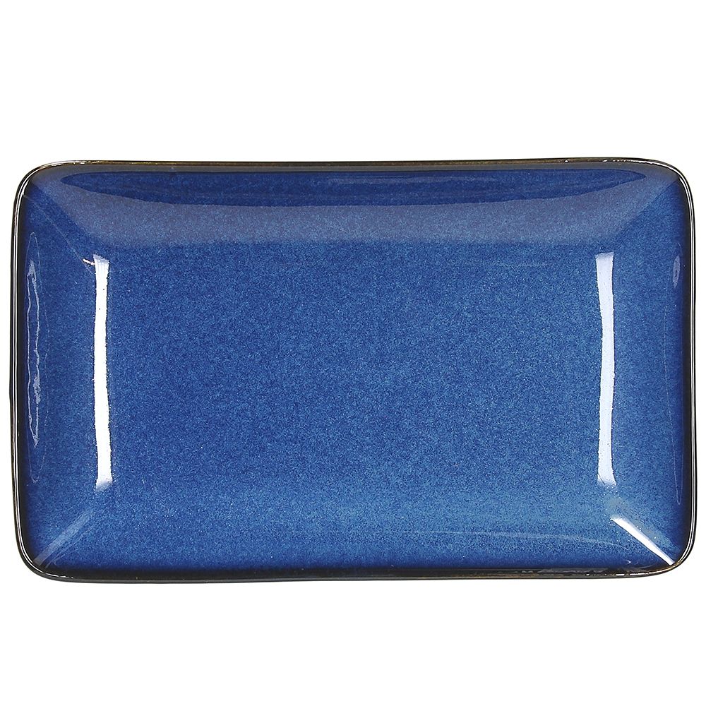 JAP BLU piatto rettangolare 21x12,8cm