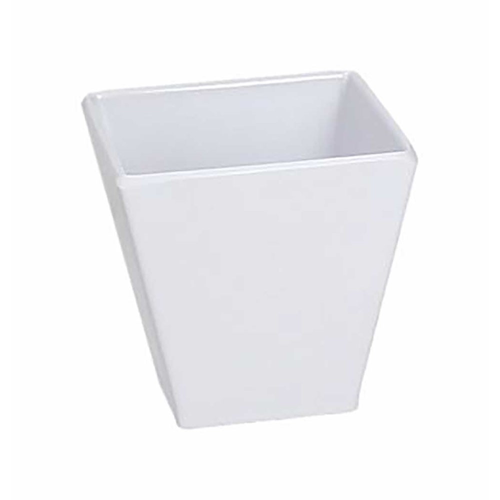 SHOW PLATE Coppetta quadrata bianca 7,2 cm h7